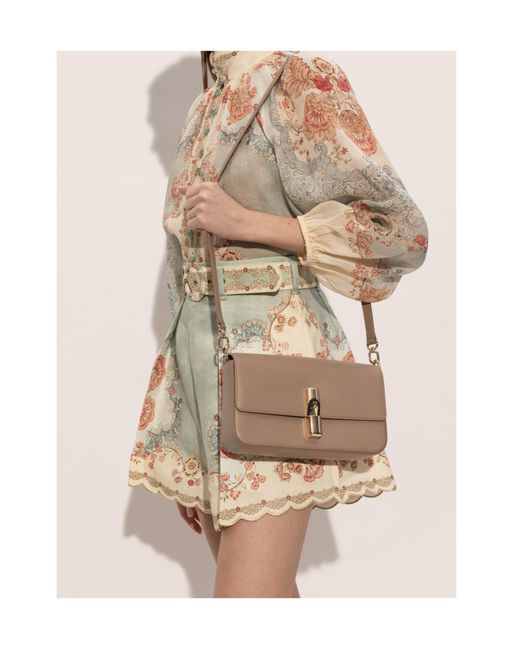 Furla Natural Iride Small Shoulder Bag