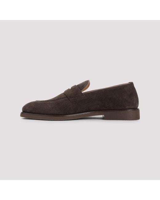Brunello Cucinelli Brown Loafers for men