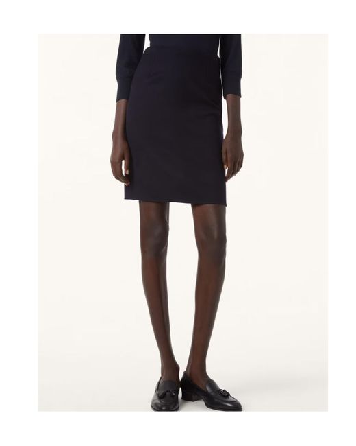 Loro Piana Blue Vivian Skirt