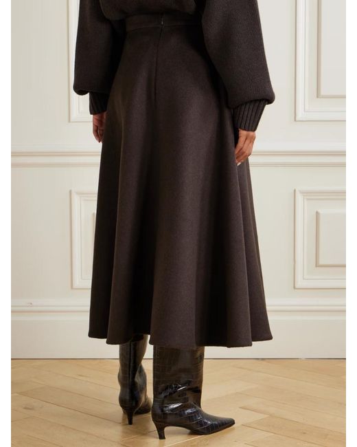 Rohe Brown Midi Skirt