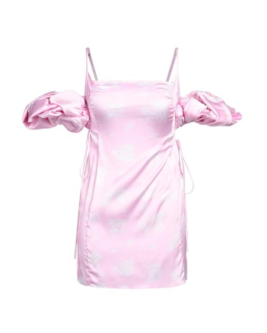 Jacquemus Pink Sheath Dresses