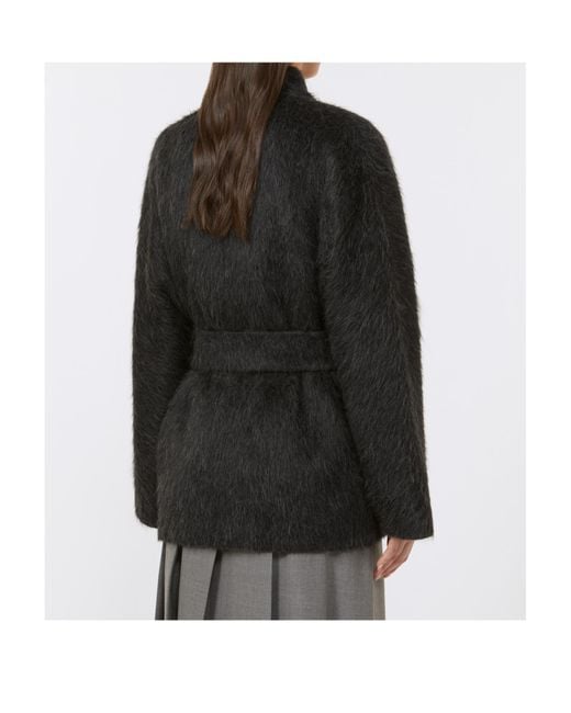 Max Mara Black Long-Sleeved Jacket