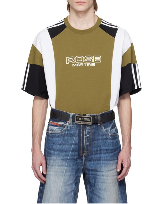 Martine Rose Green Short-Sleeved T-Shirt for men