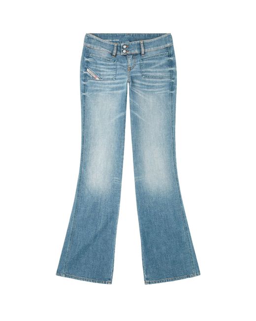 DIESEL Blue D-Hush Bootcut Jeans