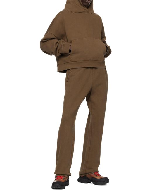 Entire studios Brown Heavy Long Sleeved Hoodie