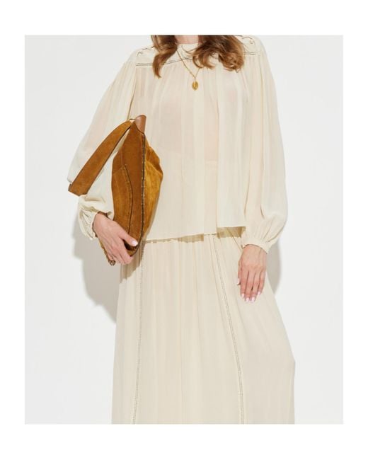 Isabel Marant Natural Nuna Top