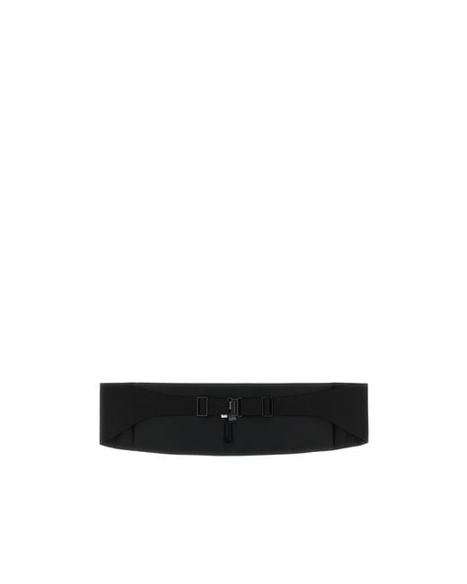 Pal Zileri White Pleated Tuxedo Belt for men