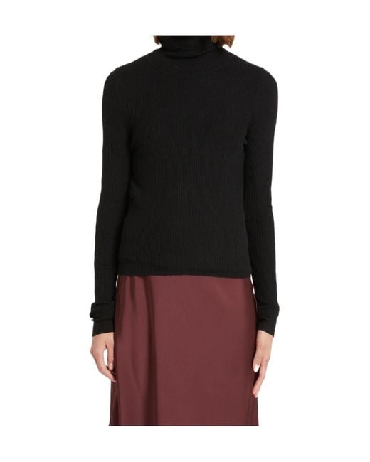 iBlues Multicolor Turtleneck Long-Sleeved Sweater