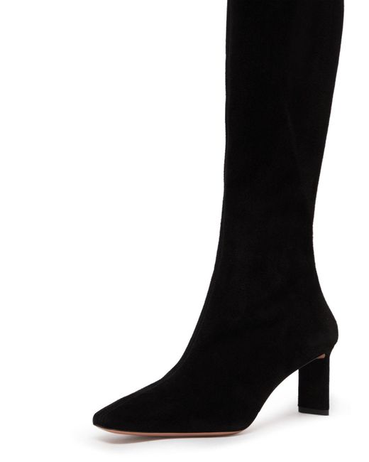 Aquazzura Black Pointed Toe Boots