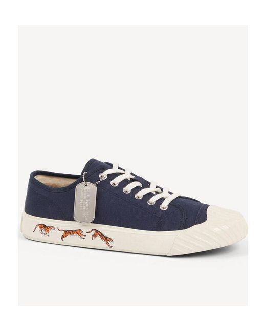 KENZO Blue School Trainers