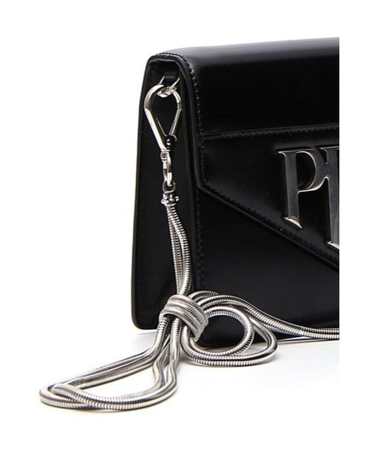 Prada Black One-Shoulder Woc