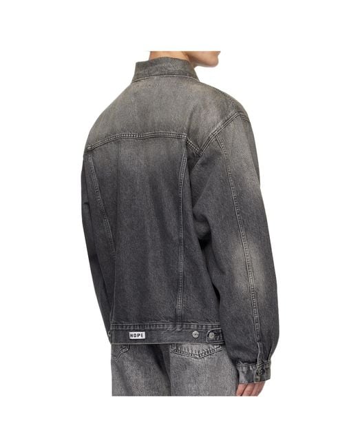 Hope Gray Bold Denim Jacket for men