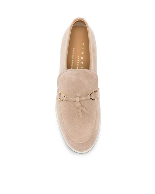 Henderson Natural Horsebit-Detailed Casual Shoes