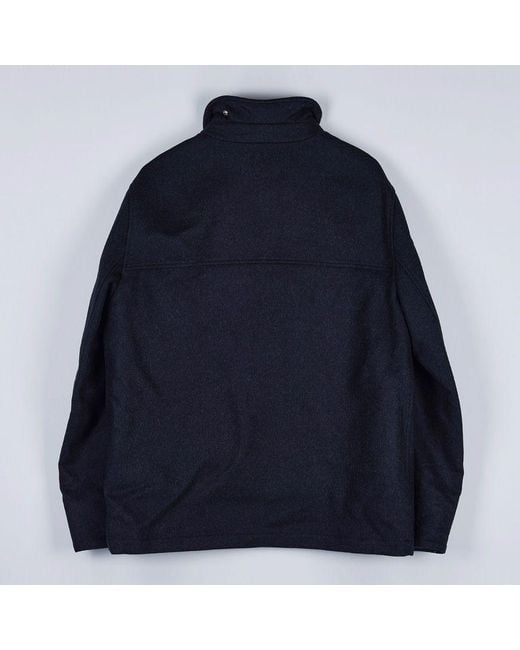 Brunello Cucinelli Blue Long-Sleeved Jacket for men