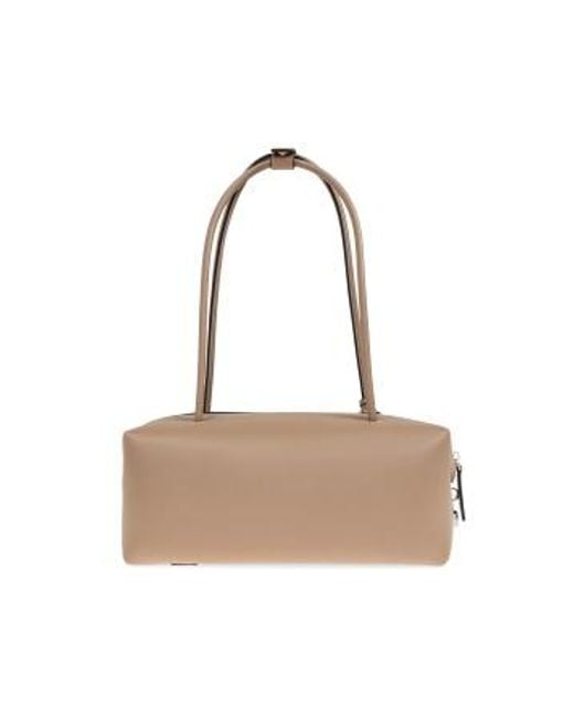 Max Mara Natural Holdallstring Zipped Shoulder Bag