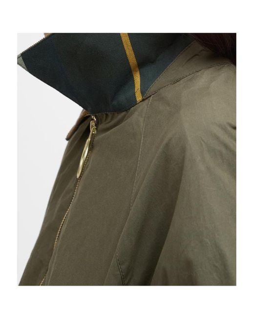Barbour Green "Catlin" Waterproof Jacket