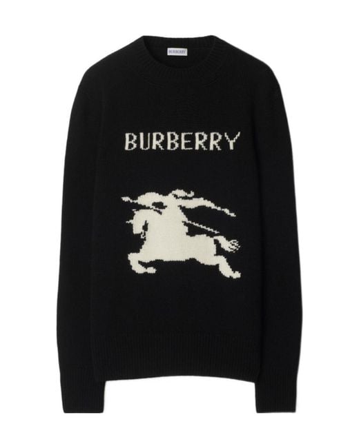 Burberry Black Luxurious Wool And Cashmere Blend