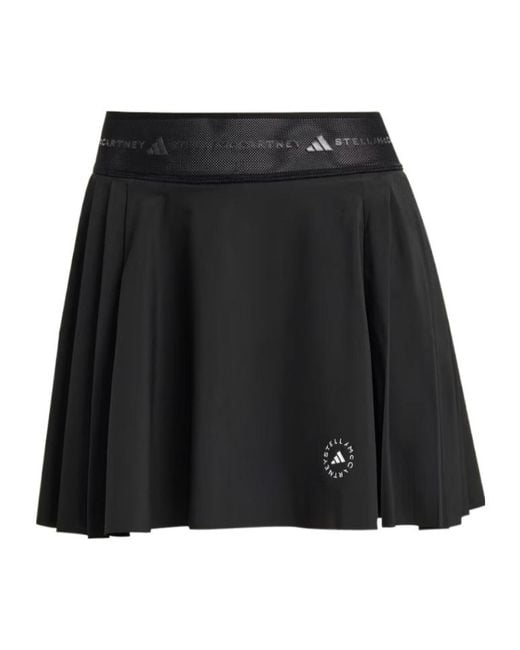 Adidas By Stella McCartney Black Training Pleated Skort