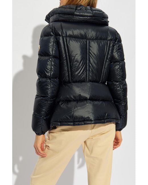 Moncler Blue Douro Zip-Up Puffer Jacket