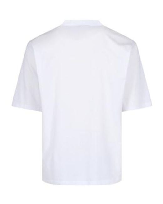 DSquared² White X Vaquera T-Shirt Logo for men