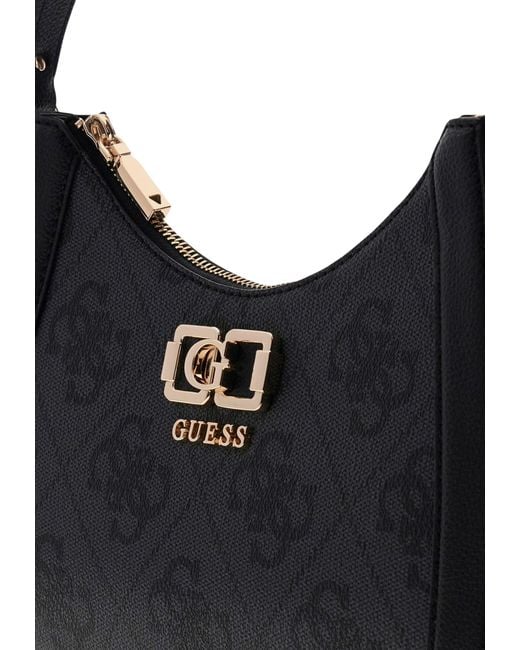 Guess Black Karnilla Logo Shoulder Bag