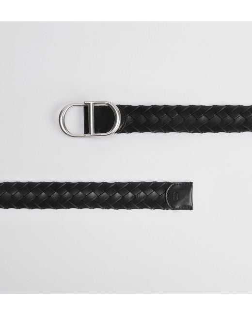 Dior Black Homme Cd Belt for men