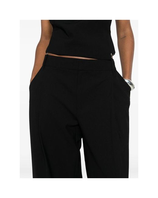 Sir Black Casual Pants With Belt Loops