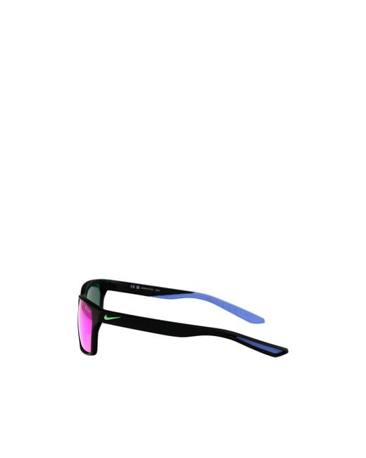 Nike Blue Maverick Rge M Rectangle Frame Sunglasses for men