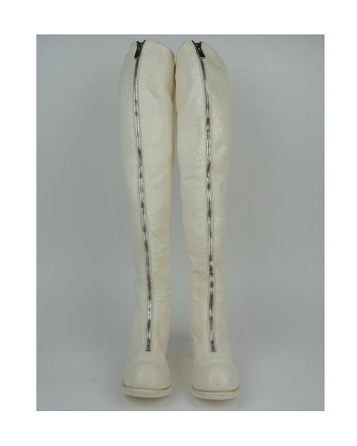 Guidi Green Zippered Boots