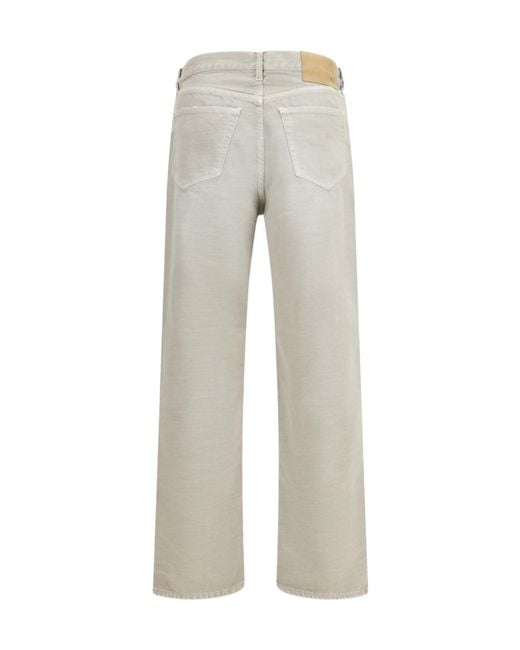 Haikure Gray Logan Bull High-Waist Jeans for men