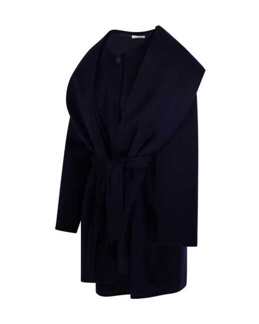 P.A.R.O.S.H. Blue P.A.R.O..H. Leak Belted Coat