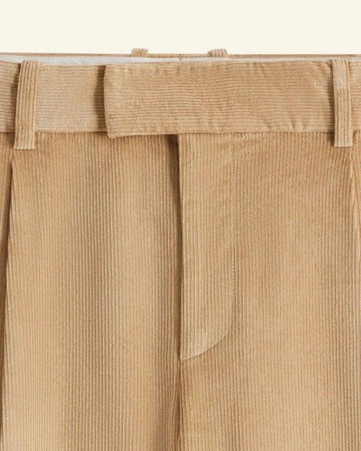 Drole de Monsieur Natural Drôle De Monsieur High-Waist Corduroy Pants for men