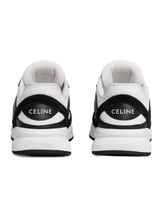 Céline Black Runner Cr-03 Low Lace-Up Sneaker for men