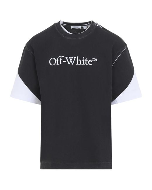 Off-White c/o Virgil Abloh Black Short-Sleeved T-Shirt for men