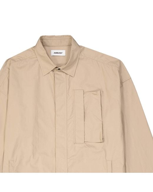 Ambush Natural Cotton Shirt for men