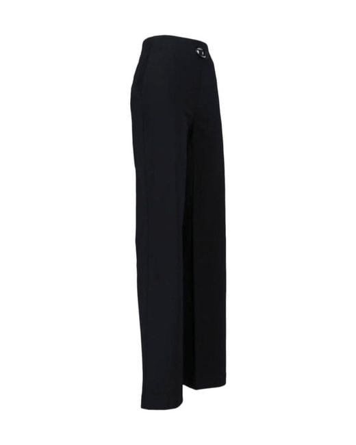 DIESEL Black Logo Plaque Trousers