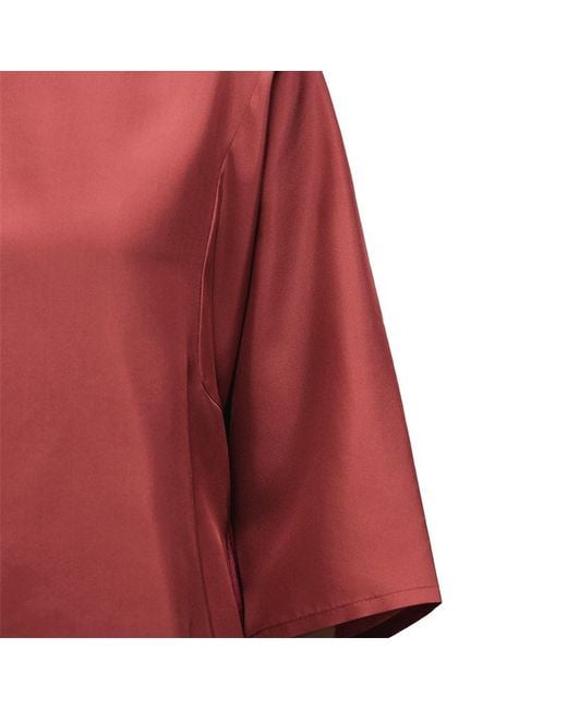 Weekend by Maxmara Red Crew Neck Top