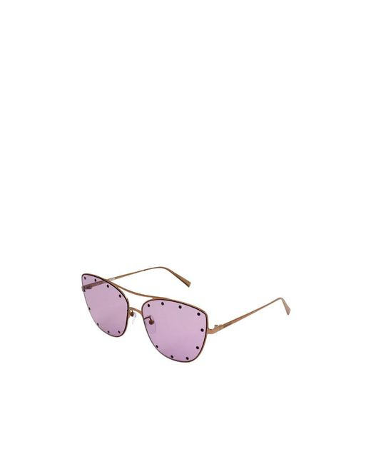Zadig & Voltaire Pink Cat Eye Frame Sunglasses for men