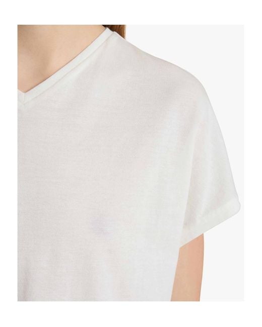 Khaite White Devra T-Shirt