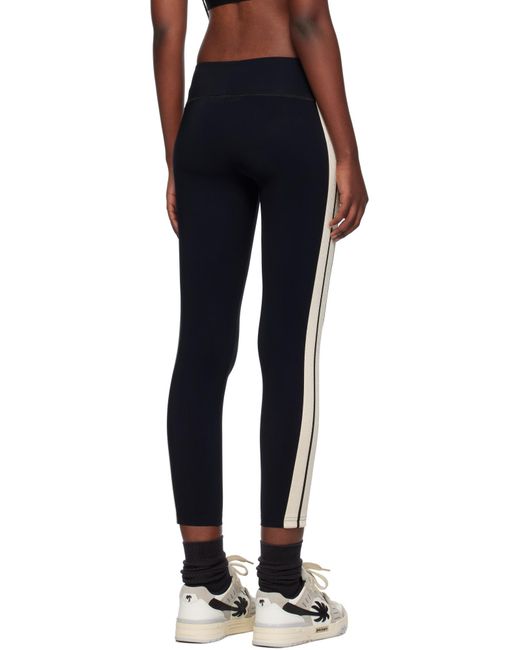 Palm Angels Black 'Training' Polyamide Blend Leggings