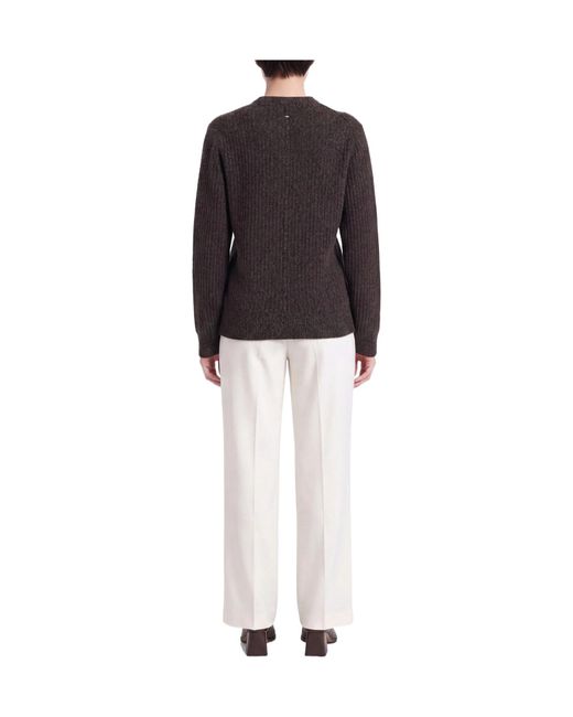 Rag & Bone Black Medium-Weight Cashmere Knit Sweater