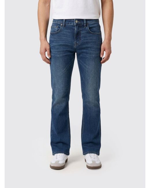 7 For All Mankind Blue Bootcut Jeans for men