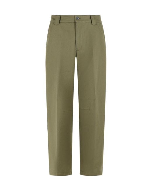 Closed Green Romi Tapered Cropped Pants