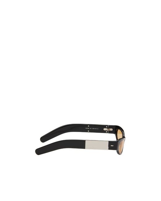 Gucci White Eyewear Cat Eye Frame Sunglasses
