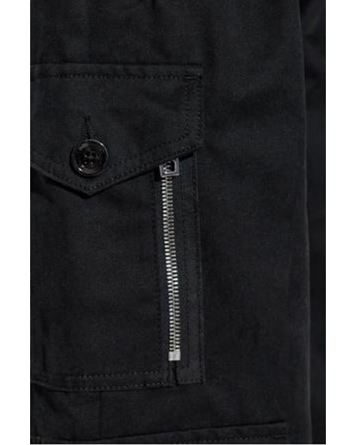Dolce & Gabbana Black Wide Trousers