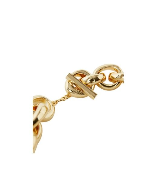 Joseph Metallic Chain-Link Necklace
