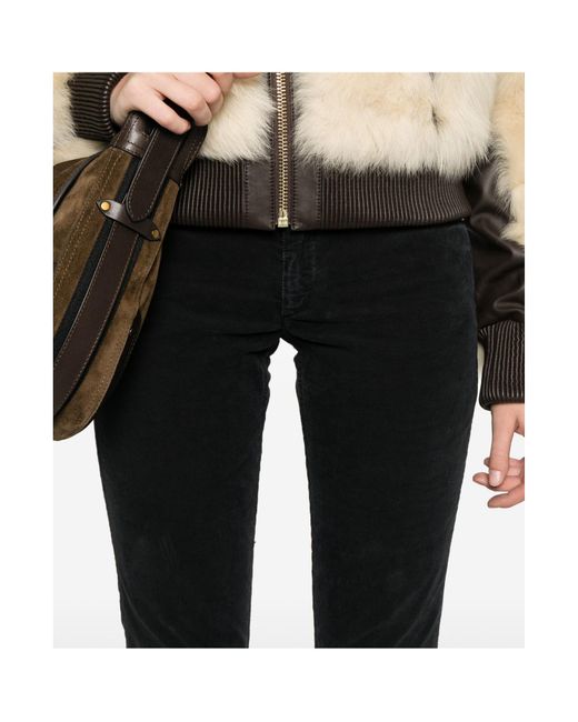 Isabel Marant Black Belt-Loop Jeans