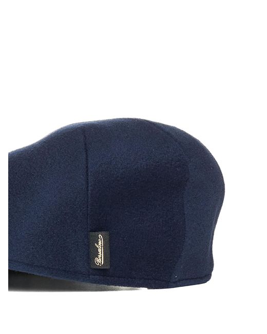 Borsalino Blue Parigi Flat Cap Hat for men