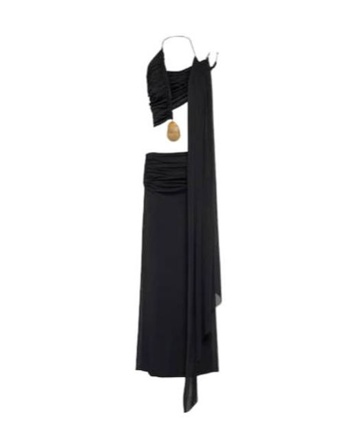 Christopher Esber Black Sleeveless Dress