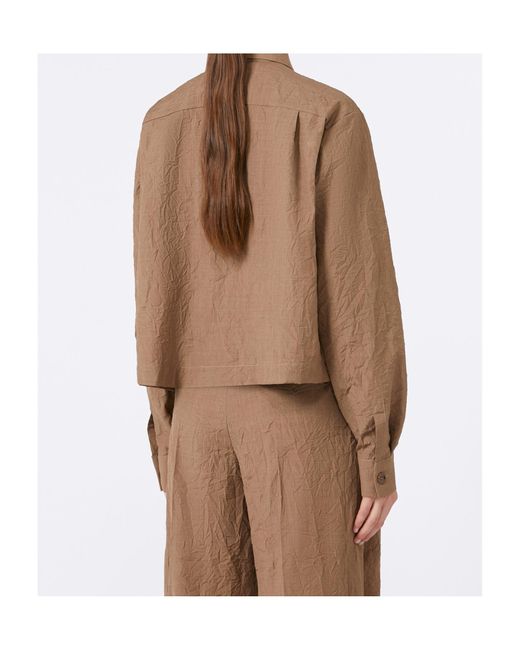 Max Mara Natural Wool Boxy Jacket